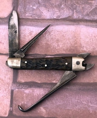 Barnett Tool Co Newark NJ Bone Plier Knife - 2