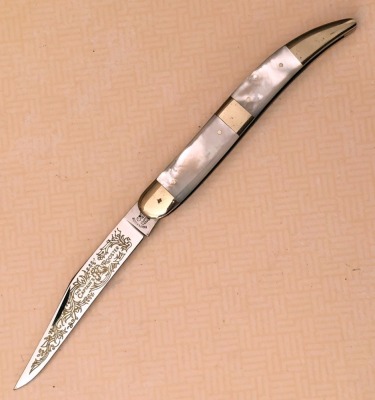 Fight'n Rooster "The Captains Rooster" Pearl Toothpick