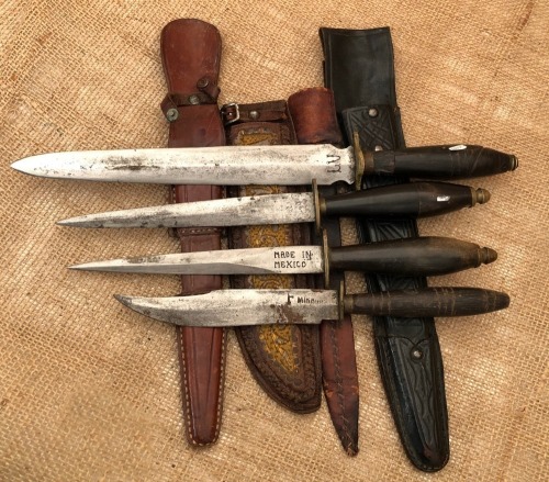 Four Mexican Fixed Blades