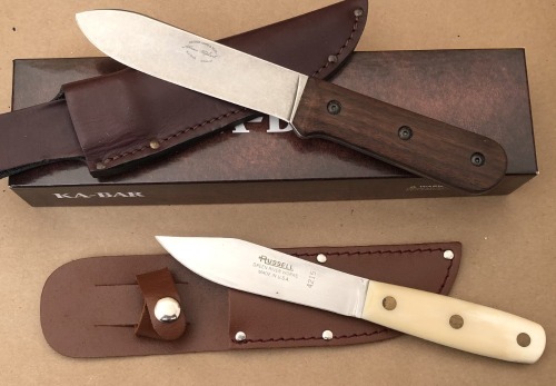 Ka-Bar and Russell USA Fixed Blades