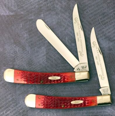 Case Centennial Red Bone Banana Trappers, R6151ss and R6251ss