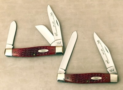 Case Centennial Red Bone, R6375ss and a R6275ss Moose