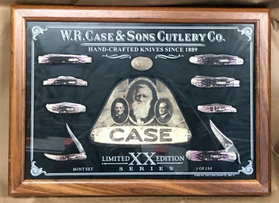 Case Limited XX Edition Cabernet Bone Mint Set