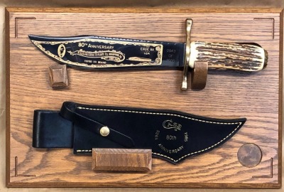 Case 80th Anniversary Commemorative Stag Bowie