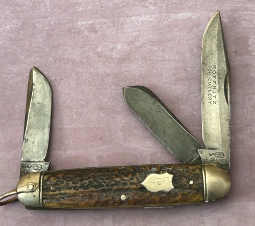 G Ibberson Sheffield Three Blade Cattle