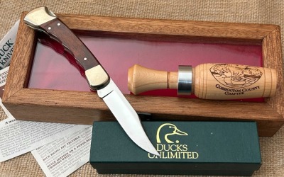 Ducks Unlimited Buck 110 and Duck Call - 2