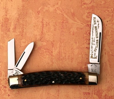 Fight'n Rooster Bone Black Mountain Whittler 1985 Prototype