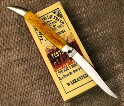 Case Classic 61098SAB Yellow Bone Texas Toothpick - 2