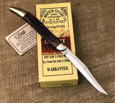 Case Classic 61098SAB Brown Bone Texas Toothpick - 2