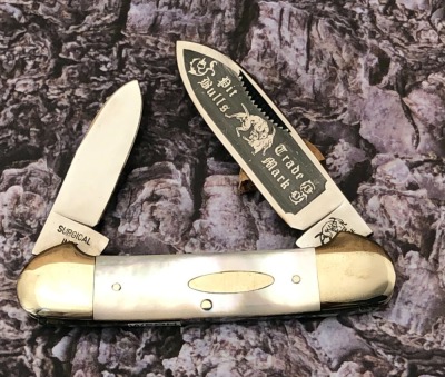Bulldog Brand Pit Bulls Pearl Canoe Prototype