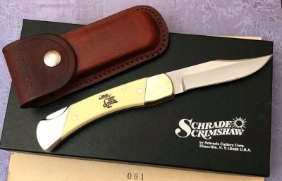 Schrade USA SC507 Scrimshaw lockback - 2