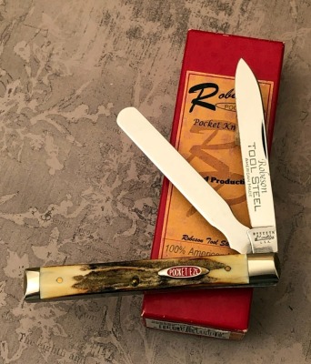 Robeson USA Stag Doctors Knife