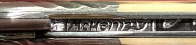 William McHenry Handmade Mammoth and Damascus Locking Liner - 3