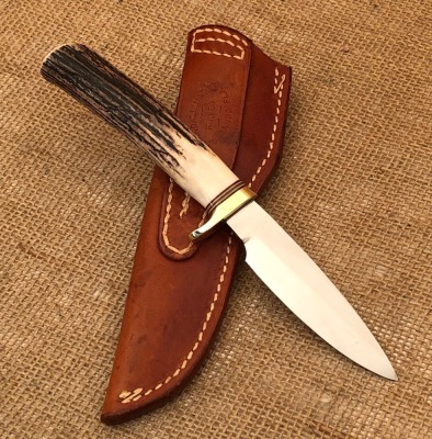 Randall Stag Drop Point Hunter - 2