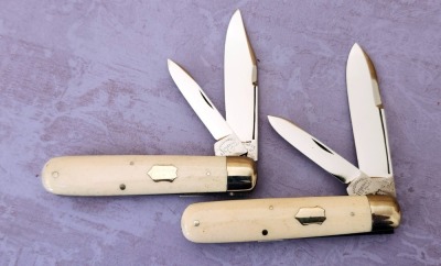 Pair of Cattaraugus Exhibition Bare Head English Jacks