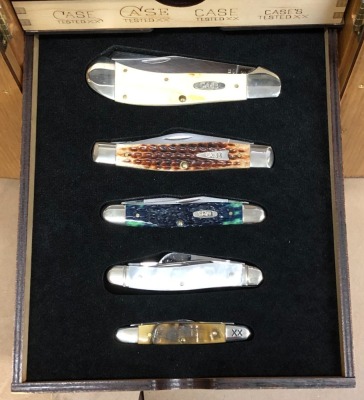 Amazing Case Tang Stamp 35-knife Commemorative Box Set - 6