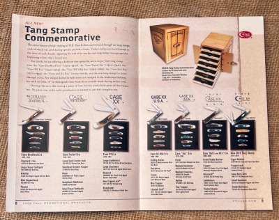 Amazing Case Tang Stamp 35-knife Commemorative Box Set - 11