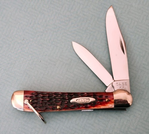 Case XX Bone Copperhead 6249R (With BAIL)