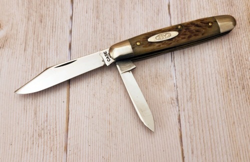 Case XX 62055 Green Bone Rogers Senator