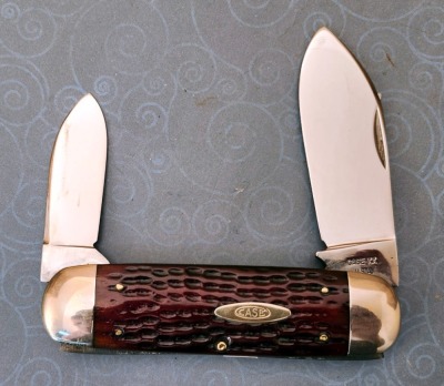 Case USA Red Bone Elephant Toenail 6250