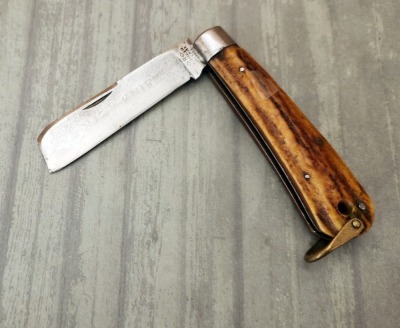 Russell Etched Navy Knife