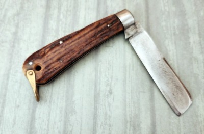 Russell Etched Navy Knife - 2