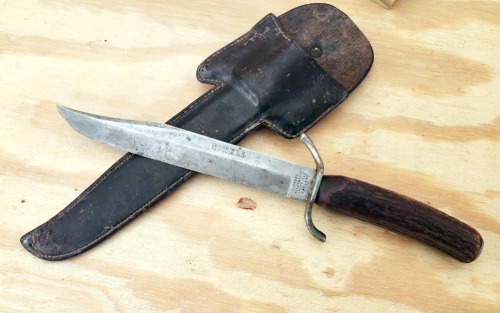 Joseph Allen & Sons Sheffield England Stag Bowie