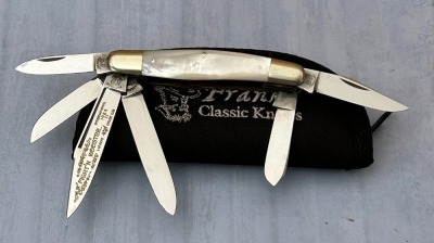 Fight'n Rooster International Cutlery Club 6 Blade Pearl Folder
