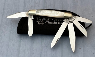 Fight'n Rooster International Cutlery Club 6 Blade Pearl Folder - 2