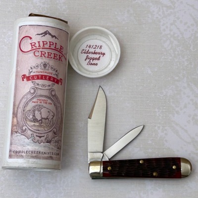 Cripple Creek/GEC 141218 Elderberry Jigged Bone - 2