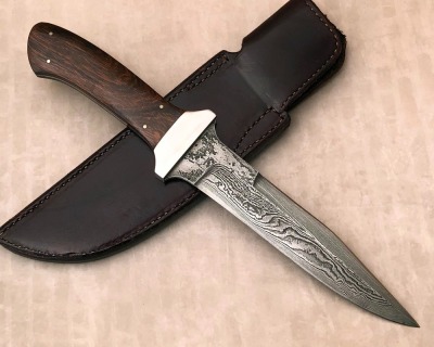 Tommy Lee Damascus Dagger