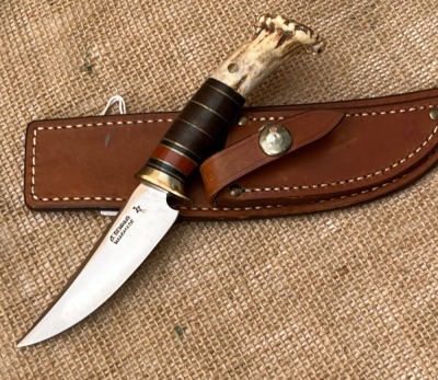 Jim Behring Stag and Leather Treeman T-1