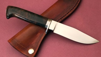 Johnny Perry High Ridge Forge Wood Drop point - 2