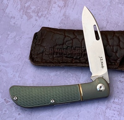 J.E. Made Titanium Slipjoint