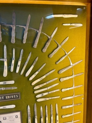 101 Silver & Pearl Fruit Knives in Large Lighted Display - 4