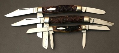 2 Ulster Stockman's and a Schrade USA Congress