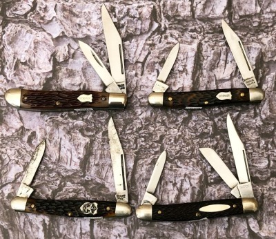 3 Schrade USA and 1 Cutrite