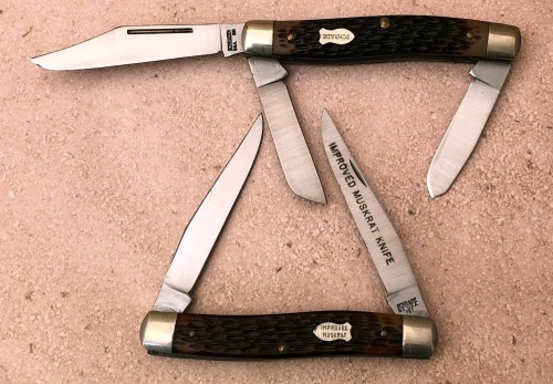 Schrade USA Stockman and Muskrat