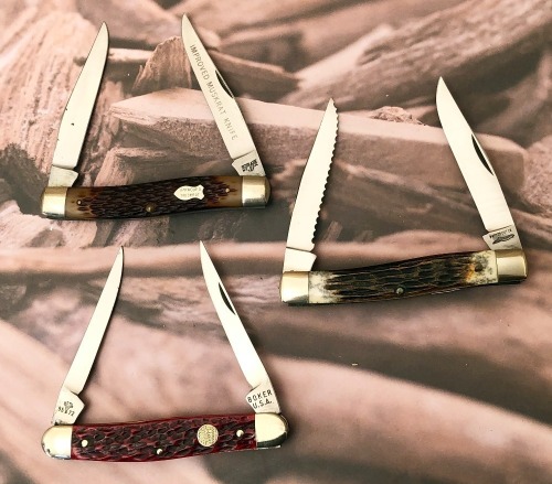 Boker, Parker, and Schrade USA Muskrats