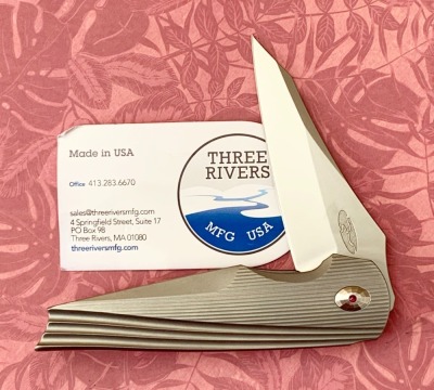 Three Rivers (TRM) Elmax Titanium Frame Lock