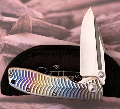 Tim Britton Handmade T-10 Frame Lock
