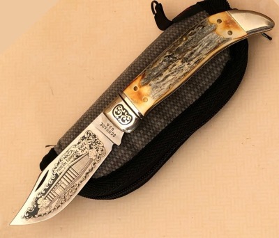 Schrade Stag NKCA Museum Knife