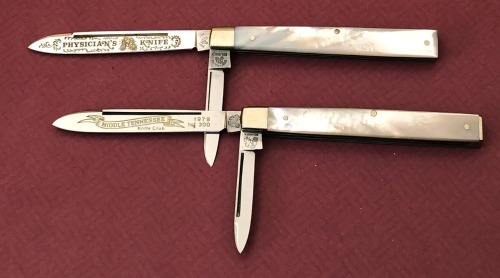 Pair of Fight'n Rooster Pearl Physician's