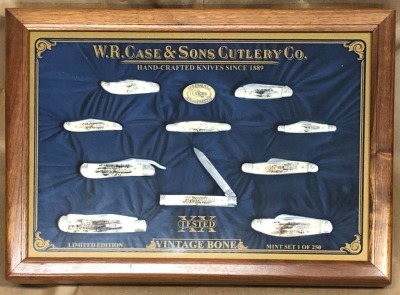 Case Vintage Bone Mint Set