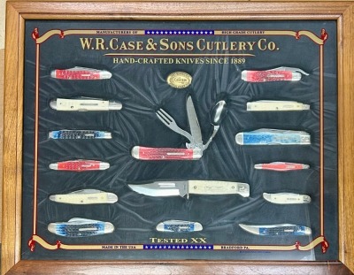 Case "The American Set" of 15 knives