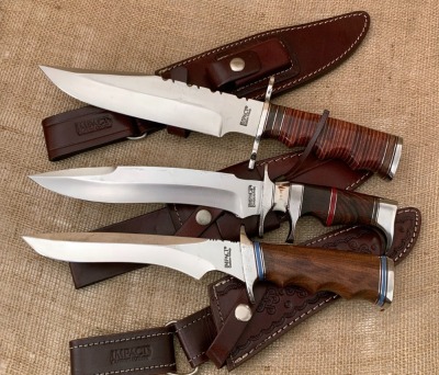 Three Impact Custom Knives