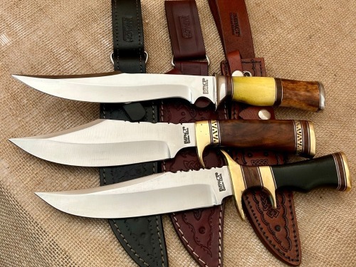 Three Impact Custom Knives