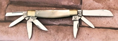 Fight'n Rooster International Cutlery Club 1985 II 7 Blade Pearl Congress - 2