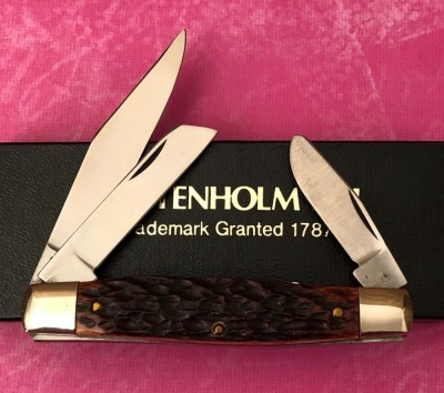 I*XL Schrade Wostenholm Bone Stockman - 2
