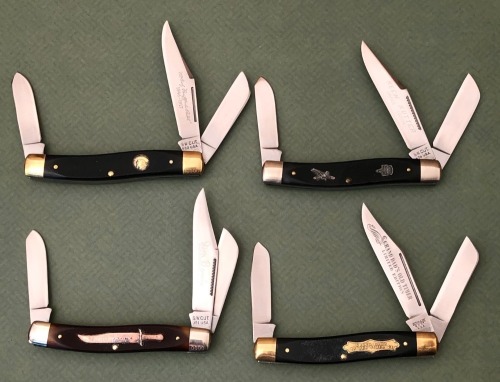 4 Commemorative Schrade, 3 are #0000